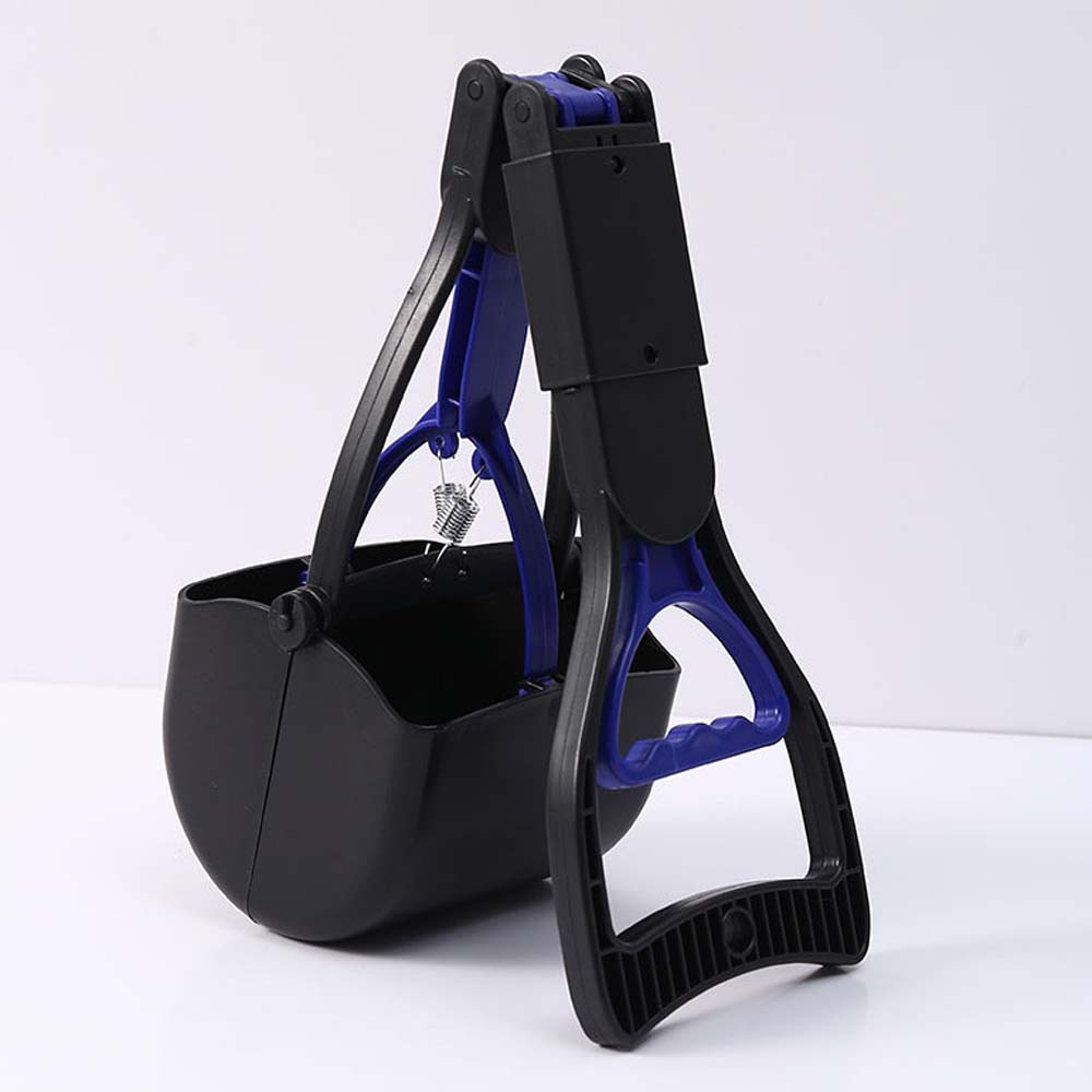 1PC 45cm Long Handle Foldable Pet Potty Pickup, Household Outdoor Portable Dog Poop Clip