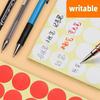 6mm-100mm Self Adhesive Dot Label Stickers 15 Sheets Multi Color and Size Round Stickers for Food Containers/Scrapbook/Packaging