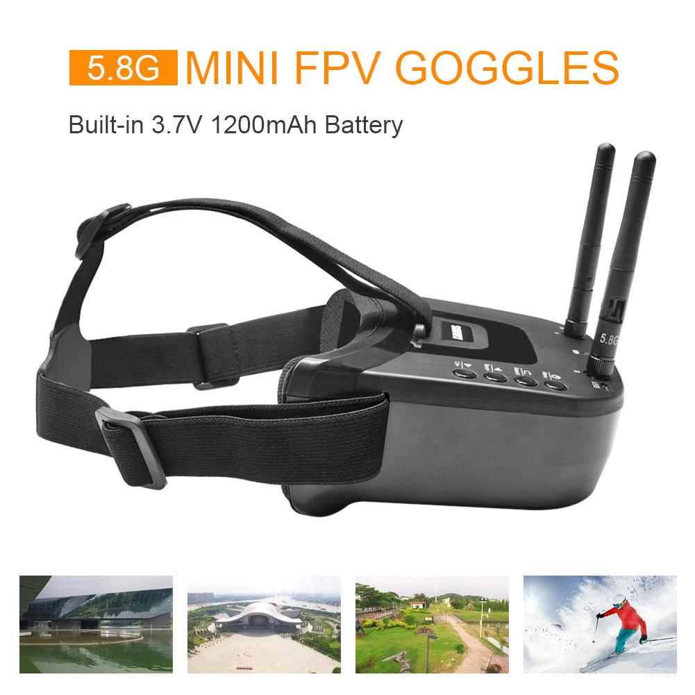 VR009 5.8G FPV Goggles 40CH 3 Inch 480x320 HD DVR Diversity Video Headset for Camera Drone Accessories