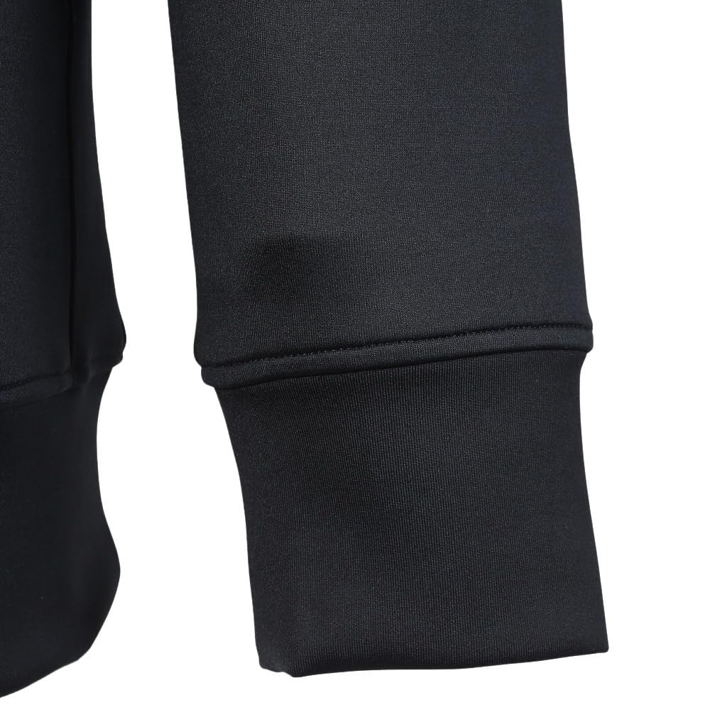 Soccer Wear Hoodie Parka OFF THE PITCH Stretch Slim Silhouette Unisex P2MCB065 Black [Mizuno]