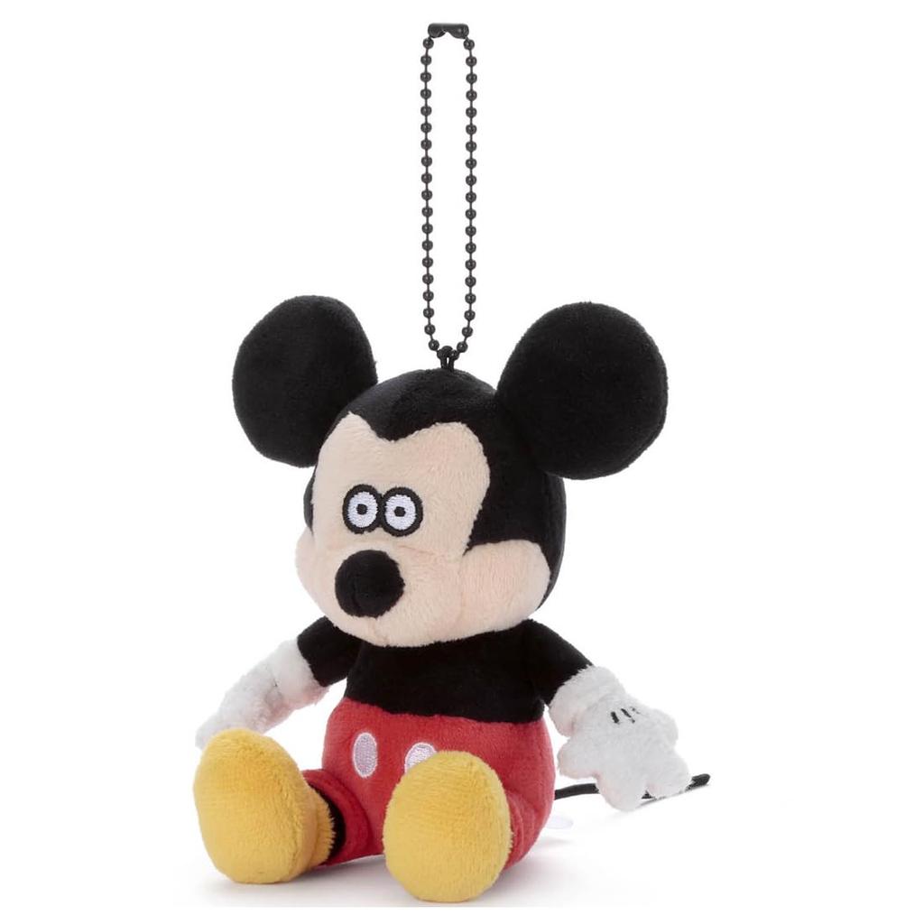Takara Tomy Arts (TAKARATOMY A.R.T.S) Disney Character Seiji Matsumoto Ball Chain Mascot Mickey Mouse Plush Toy, Approximately 12cm Tall