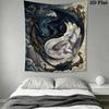 How to Train Your Dragon Wall Tapestry Aesthetic Wall Hanging Printed Fabric Blanket Decorative Tapestries for Bedroom Living Room Home Decor