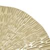 Golden Metal Wall Hanging Iron Circular Wall Ornament Round Iron Wall Art  Living Room Wall