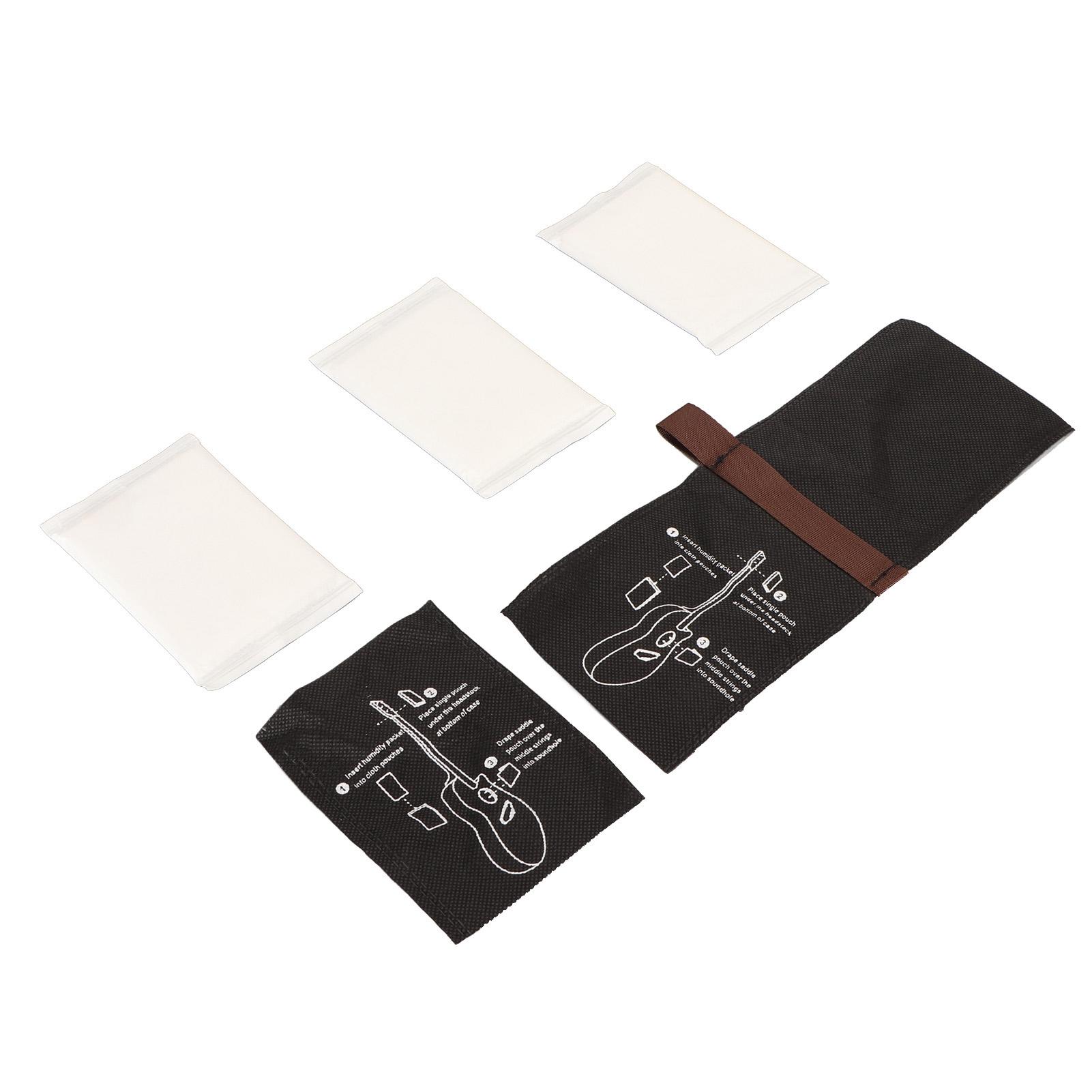 

3шт гитарный увлажнитель пакеты сумка для контроля влажности двойной способ увлажнения система для акустики