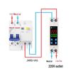 Adjustable Over/Under Voltage & Overcurrent Protector with Dual Break Metering & Self-Resetting Overload Limiter – Single/Three-Phase Compatible