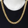 Hip Hop Cuban Link Chains 8mm Silver Gold Color Stainless Steel Embossing Chain Necklaces For Men Women Vintage Jewelry Gift