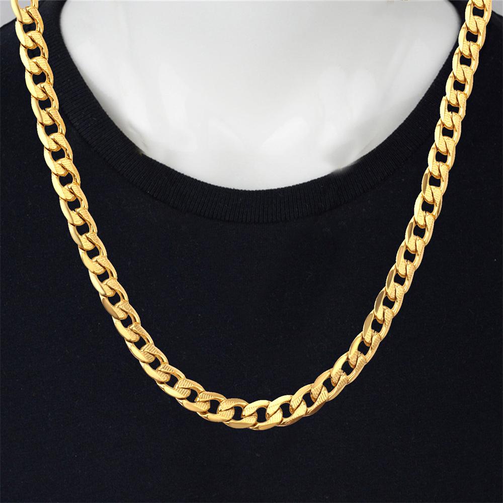 Hip Hop Cuban Link Chains 8mm Silver Gold Color Stainless Steel Embossing Chain Necklaces For Men Women Vintage Jewelry Gift
