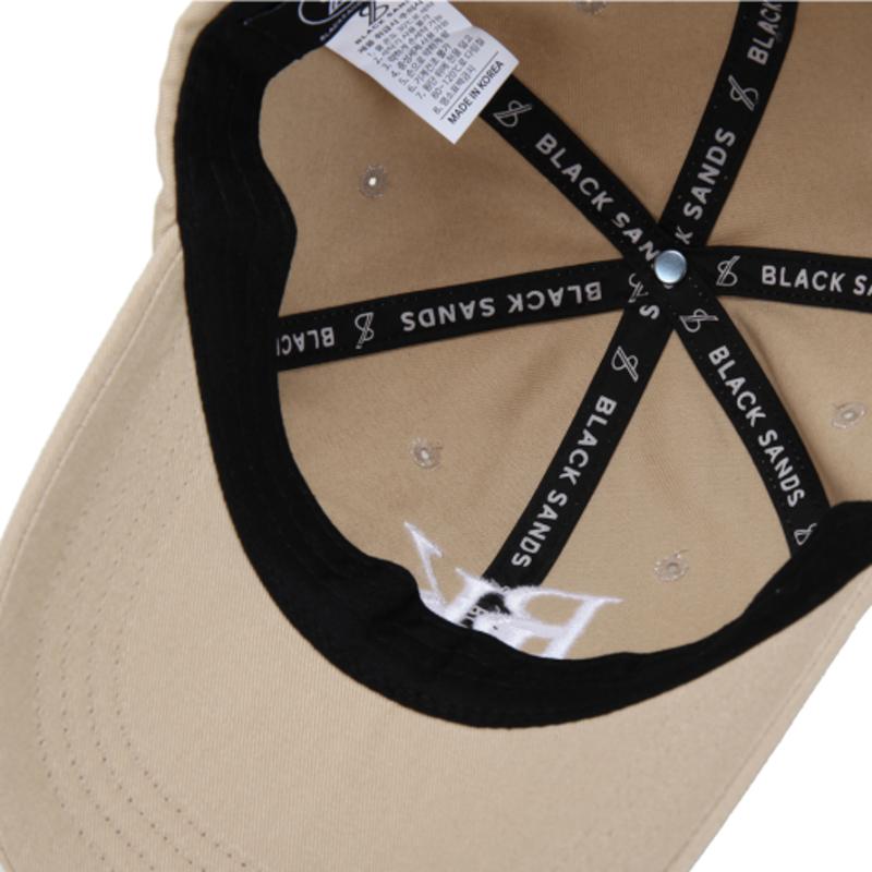 BLACK SANDS Symbol Chic Trip Embroidered Ball Cap_Beige