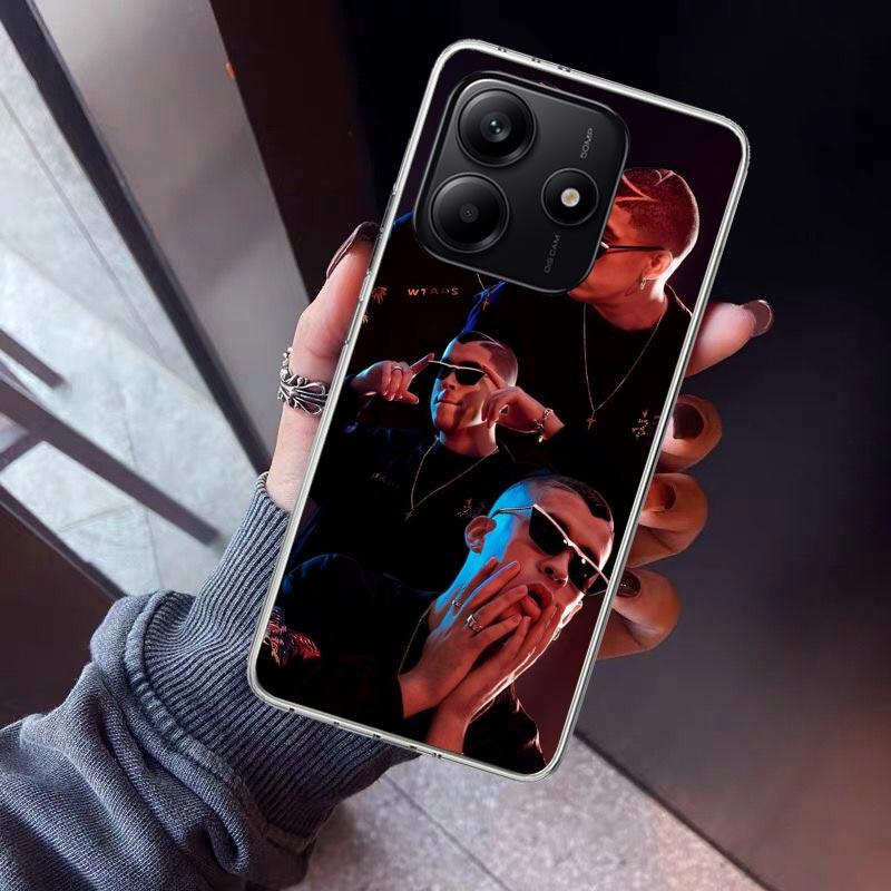 Bad Bunny X100pre Phone Case For Xiaomi Redmi Note 15 14 14S 13 12S 12 Pro Plus 11S 11 10S 10 4G Cover 11E 11T 5G Print Fundas R