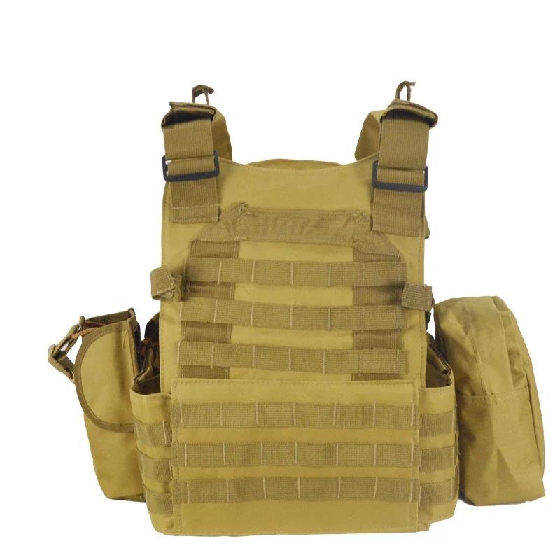 6094 Military Combat Army Wargame VestNylon Pouch Molle Gear Tactical Vest Body Armor Hunting Plate Carrier Airsoft Accessories