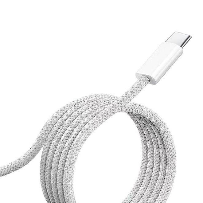 100W Dual Type-C Fast Charging Cable for iPhone 15/16 and Tablets