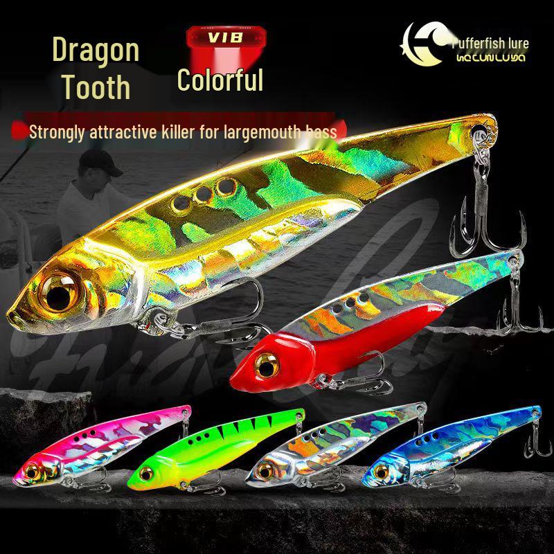 

Железная пластина VIB Зуб дракона Медь Свинец Блесна: Универсальная блесна-спиннер для ловли щуки в пресной и морской воде. 5g