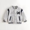 Mark Jenny Boys' Retro College Baseball Jacket Baby Jacket 2026 Spring New Style 551155