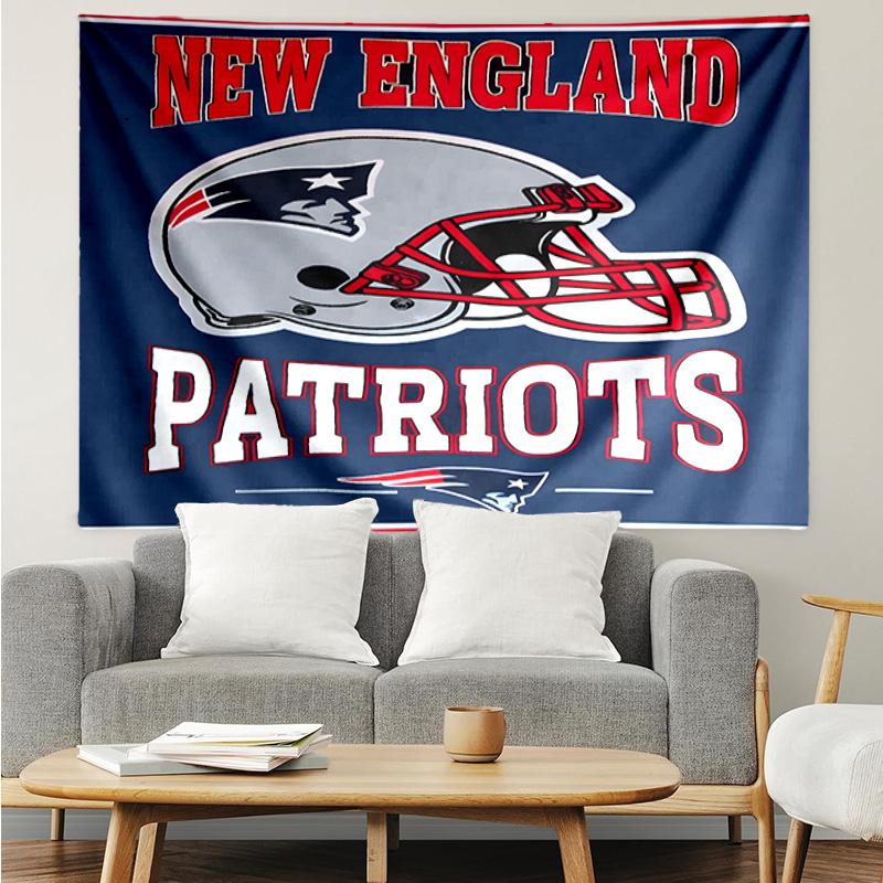 New England Patriots Gear Tapestry Hanging for Bedroom,Livingroom, Playroom,Decor Art Room Wall Tapestry Holiday and Birthday Gifts
