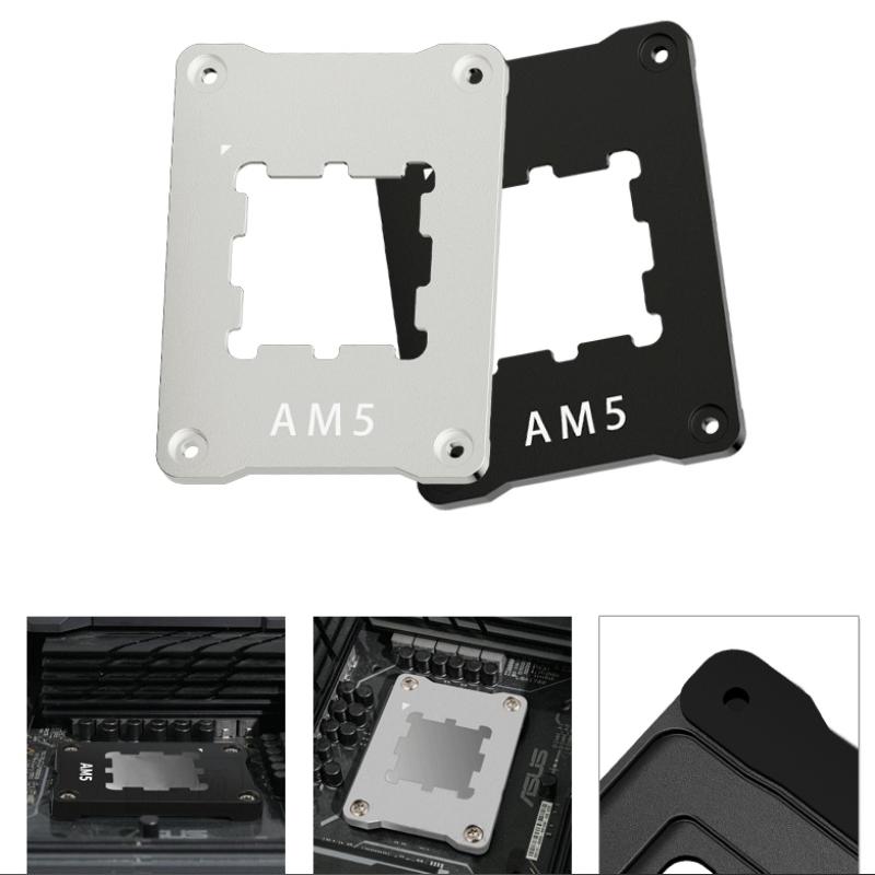 Hliníkový univerzální AM5-AMD stolní skříňka CPU korekce ohnutí upevňovací přezka kryt Použít na 7950X 7800X 7700X 7600X 7500F
