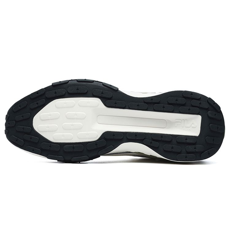 Fila Rapidride Paloma Fabric Leather Comfortable Versatile Retro Low-Top Lifestyle Casual Shoes Men Sneaker Off-White F12M221121FGO