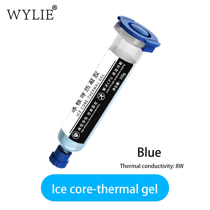 WYLIE Thermal Gel Pad High Performance Non Curing Thermal Conductive Pad Fast Heat Dissipation for Phone CPU Chip Cooling Repair