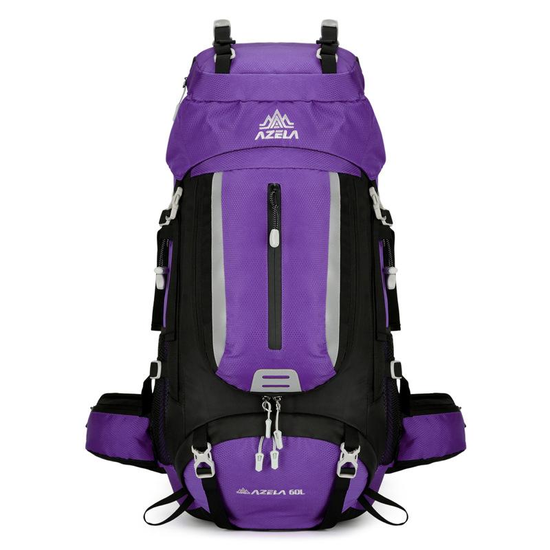 Multifunctional 60L Anti-Splashing Backpack, Large-Capacity Travel