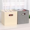 Fabric Cloth Storage Box for Book Clothes Toys Sundries Storage Foldable Closet Drawer Storage Organizer Bins Basket