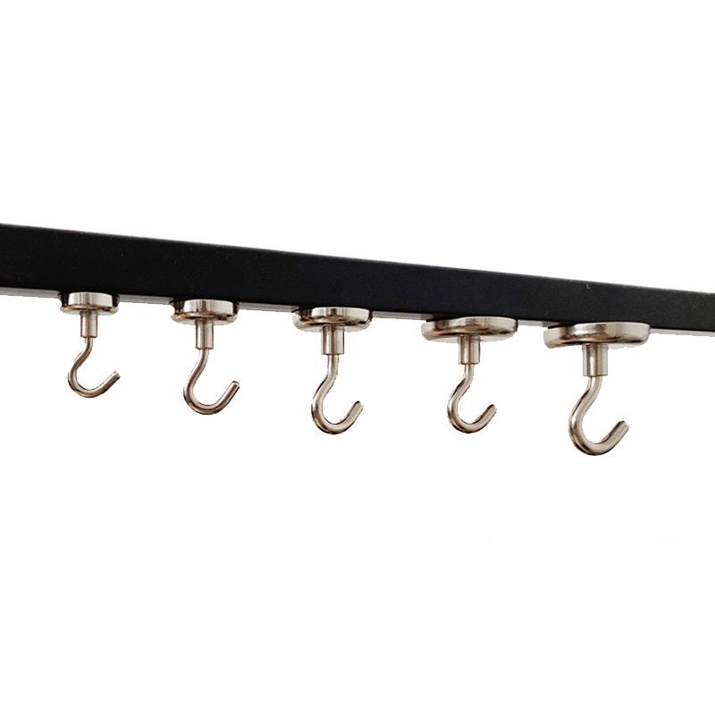 Magnetic Hook Holder 20X7Mm Strong Magnet, Hunter Hanger, Load Capacity 16Kg