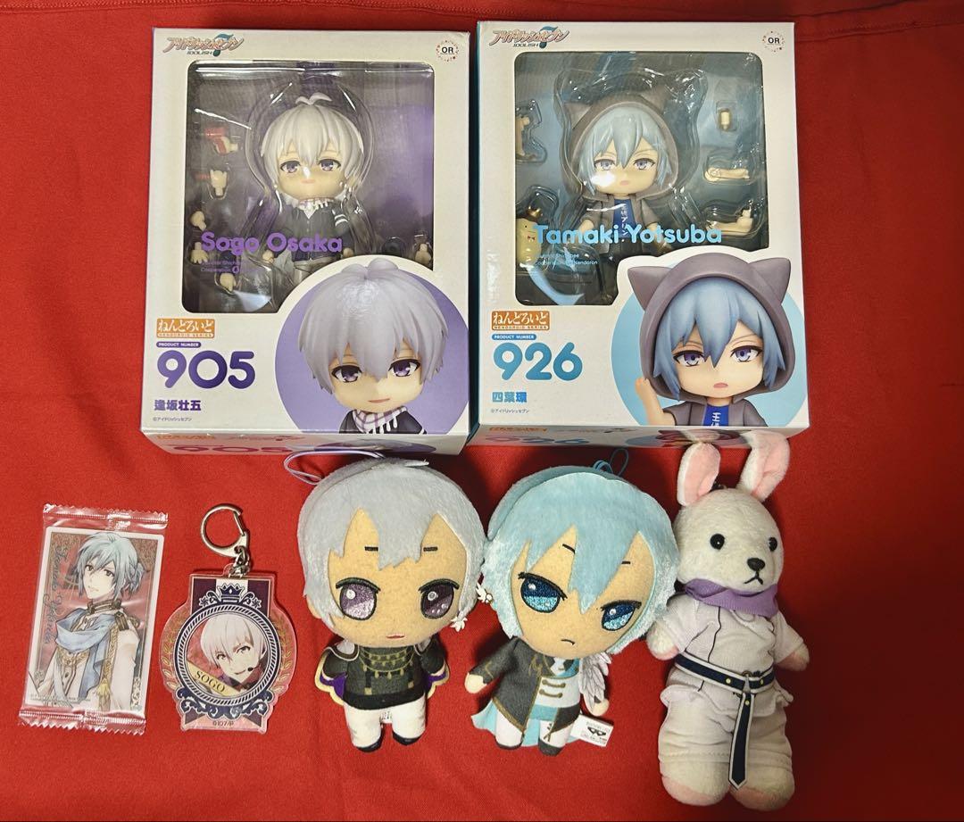 

[USED] IDOLiSH7 Goods Figure Nendoroid Tamaki Yotsuba and Sougo Osaka