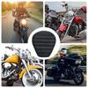 Motorcycle Shock Absorbing Cushion Motorcycle Seat Pads Wavy Shape Breathable Shock-Absorbing Motorcycle Cushion For Multiple