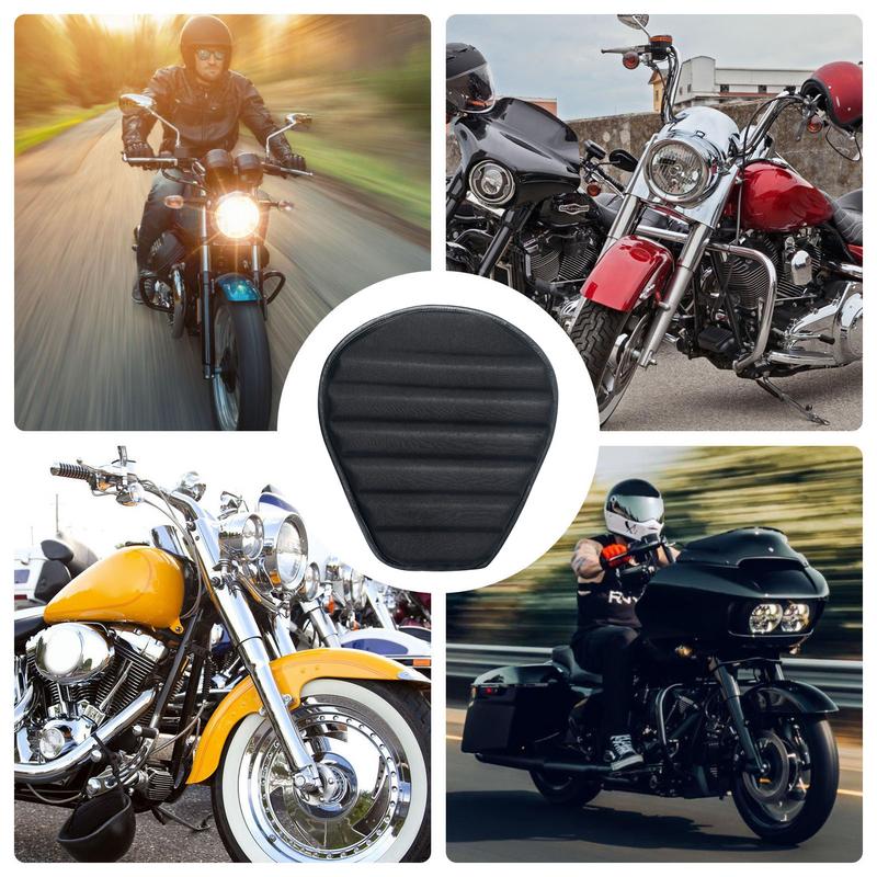 Motorcycle Shock Absorbing Cushion Motorcycle Seat Pads Wavy Shape Breathable Shock-Absorbing Motorcycle Cushion For Multiple