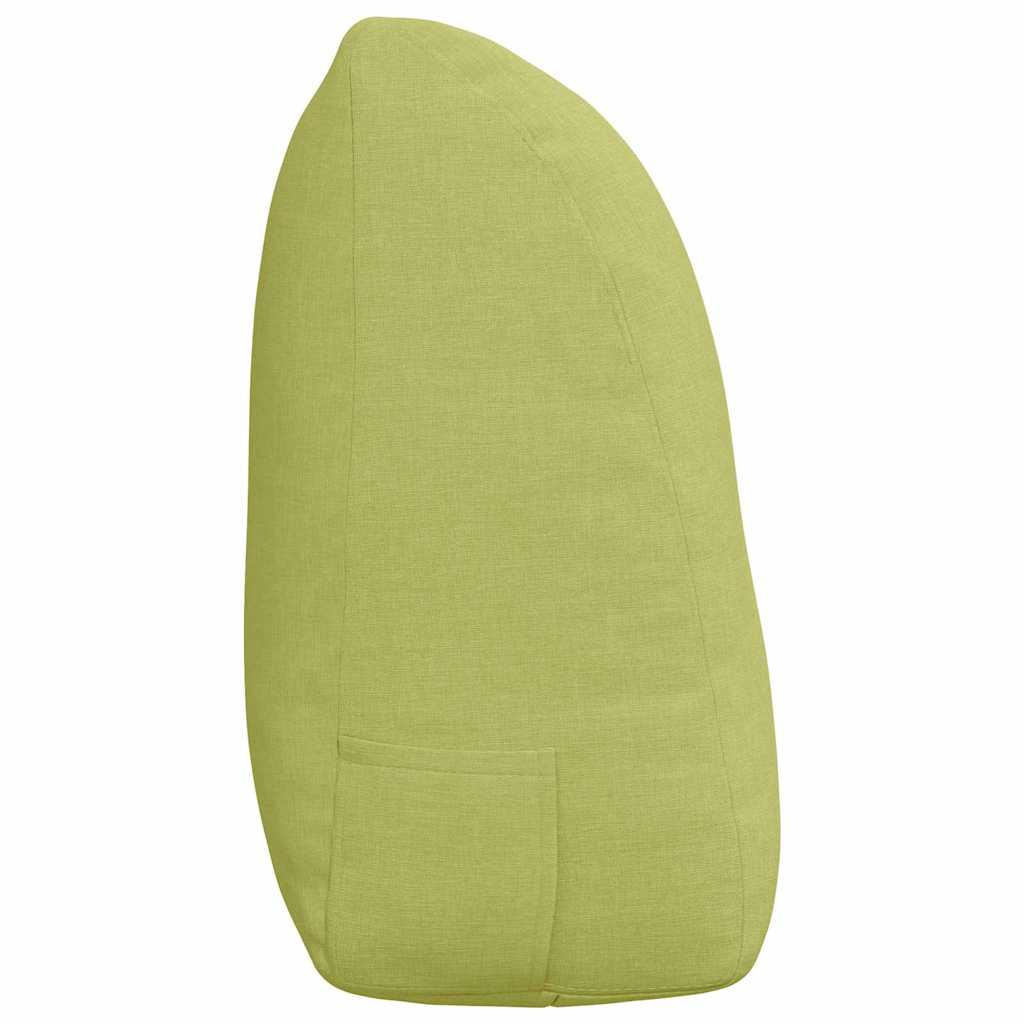 Back Cushion Light Green 120 X 24 X 50 Cm Fabric