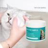 Pet Eye Tear Stain Remover Wipes, Dog Cat Cleaning Wet Wipes for Tear Stain & Oral Tartar, Pet Hygiene Care Supplies