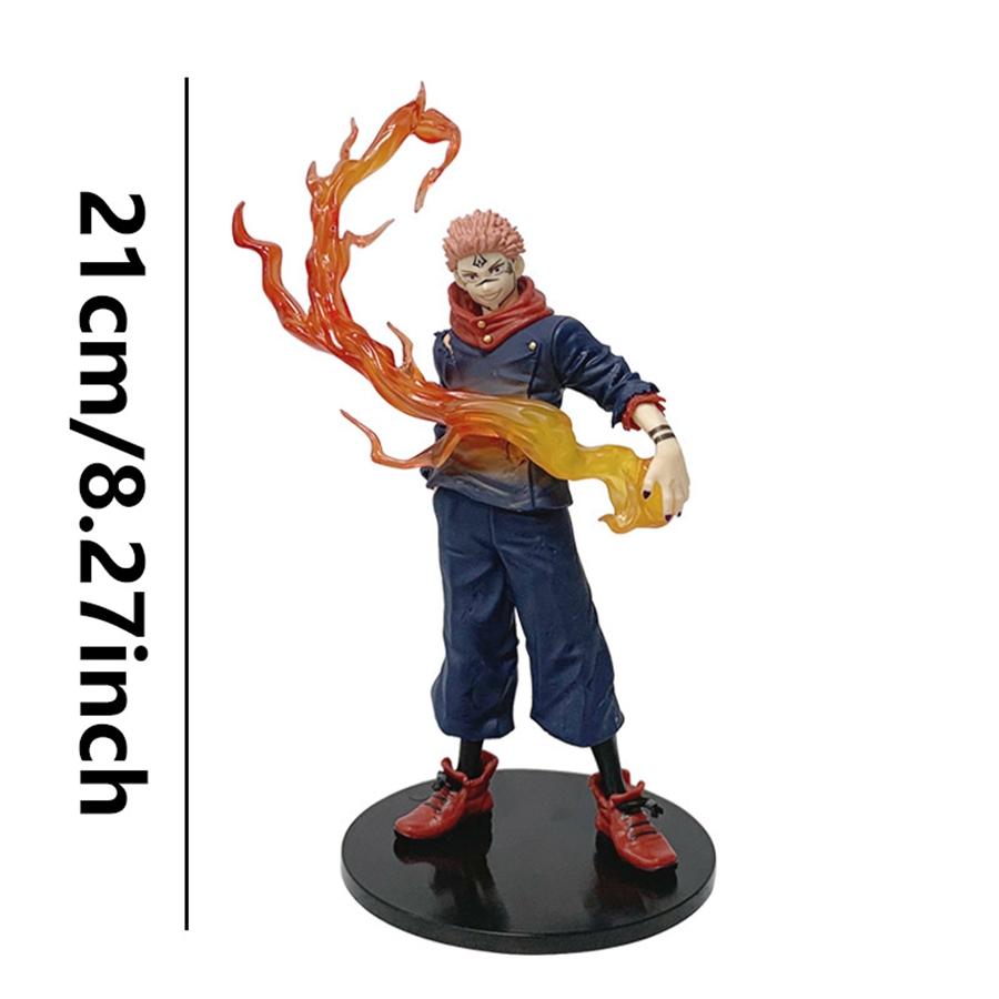 21cm Jujutsu Kaisen Anime Figure Villain Sukuna Action Model Satoru Gojo/Geto Suguru Figurine PVC Collection Mdoel Doll Toys
