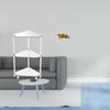 Modern Corner Side Table with Three Tier Shelves for Kitchen Living Room And Decorative Joseph