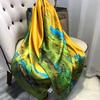 Women's New High-end Silk Spring and Autumn Summer Versatile Shawl Thin Sun Protection Neck Protection Fashionable Scarf