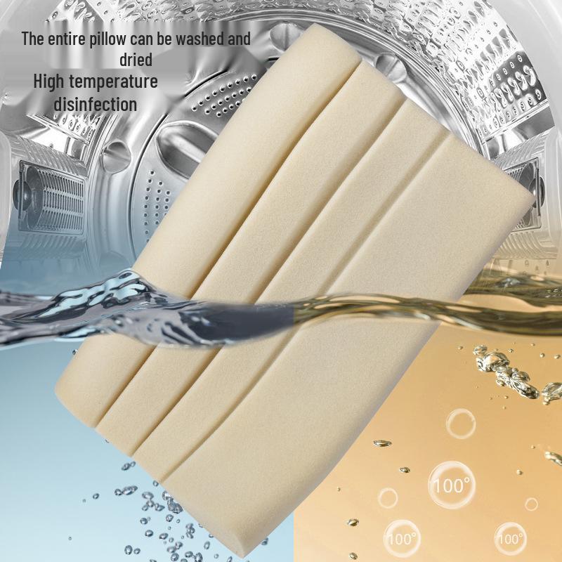 

Зручна надвелика силіконова подушка для підтримки шиї - Можна прати в машині, ідеально підходить для дітей та студентів Ice Silk Silicone Pillow 55x35x4-7cm світло-сірий колір