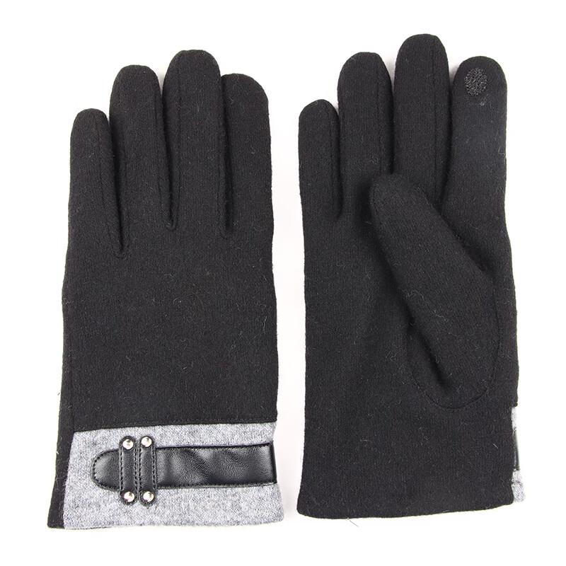 Hengyuanxiang Men's Wool Touchscreen Gloves