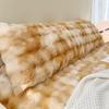 Extra Thick Milk Fleece Pillowcase Double Bed Anti-Oil Stain Long Size 150cm 180cm Soft Plush Pillow Cover