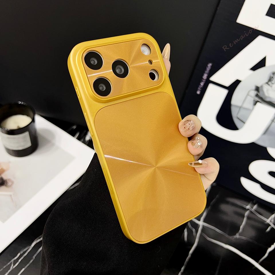 CD Colorful Aurora Phone Case For iPhone 17 Air 13 11 12 14 15 16 Pro Max Plus 16Pro 17Pro Official Matte Protector Cover