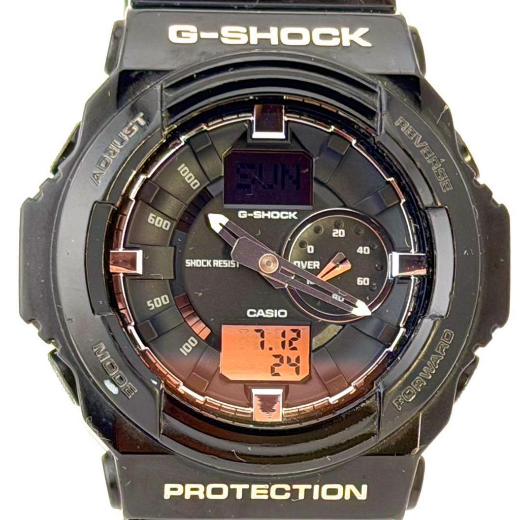 Used [Good Condition] Casio G-SHOCK GA-150BW Watch Garish Black Men's
