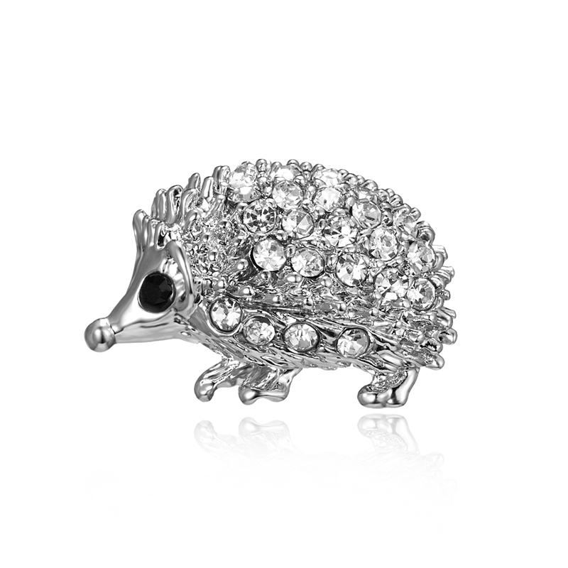 Cartoon Animal Black Cat Brooches Funny Vintage Rhinestone Cat Shirt Lapel Pins Cute Kitten Badge Party Birthday Jewelry Gifts