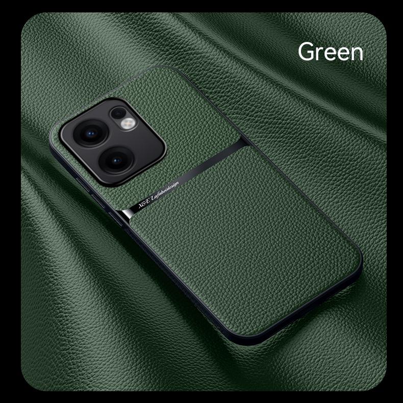 

Магнитный чехол из искусственной кожи для OPPO Reno 13F 13FS 5G Reno 13 Reno13 Pro F FS Защитная крышка Задняя накладка Coque Fundas Capa OPPO Reno 13F 4G зелёный