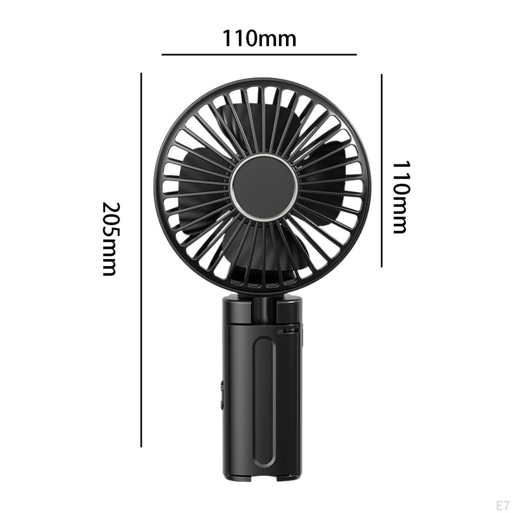 , Table, Portable, Quiet, Foldable, Handheld Mini, Desktop Cooling for Indoor And Outdoor Use, Car,
