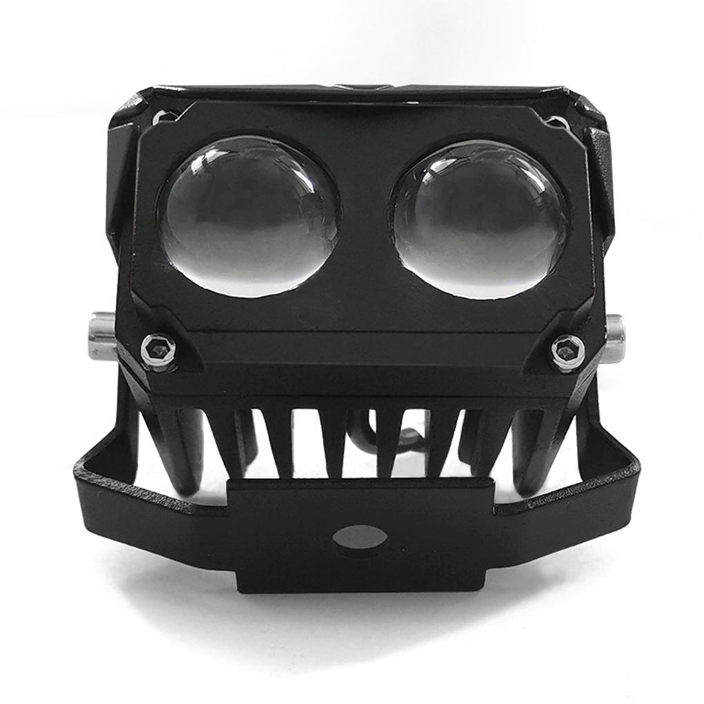 1 Pair Motorcycle light 30W 12000lm Detachable External Drive lamp Spotlight Lighting Supplies with Mounting Screws