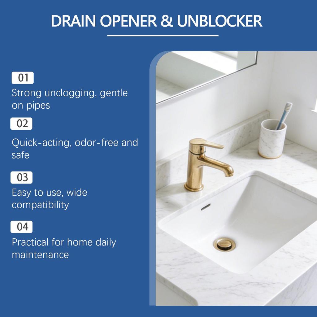 JAKEHOE Pipe Dredger: Hair & Grease Cleaner for Kitchen, Bathroom, Toilet Drains