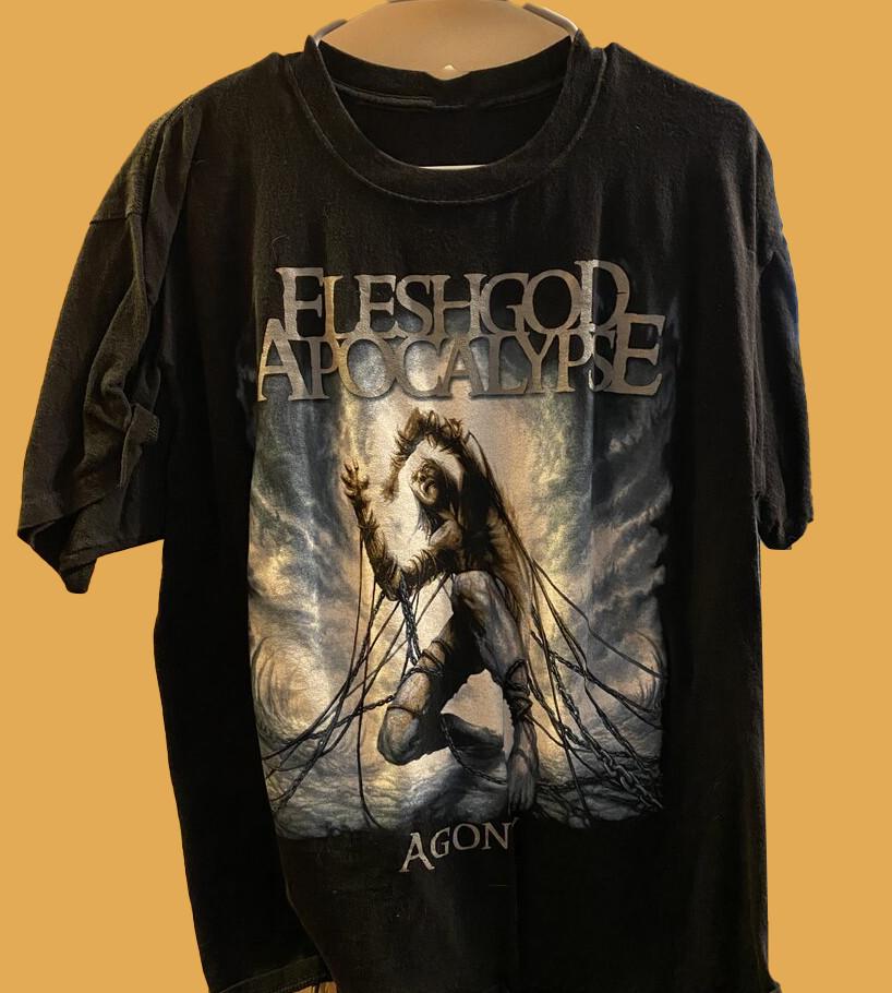 Agony Fleshgod Apocalypse Tour Unisex T-Shirt All Size S To 5XL ZA769