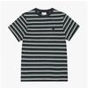 MaiSon KiTSun  Profile Fox PaTch MulTi STripe Men S T ShirT Om00103kj7010