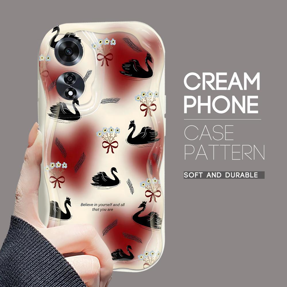 

Для OPPO A12 A15 A38 A58 A60 A76 A92 Reno8 11F 11Pro 12 Realme 10 12Pro 14 C35 C63 Модна Дівчина Кремова Текстура М який Силікон Повне Покриття Захист Камери OPPO A56S 5G білий