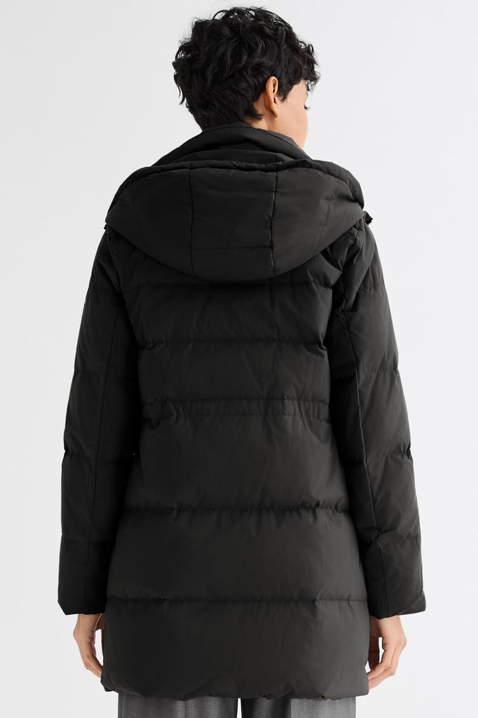 Orolay Hooded Down Regular Perfect for and Outdoors Size Women's Jacket, Mid-Length, Fit, Windproof, Cold-Resistant, Water-Repellent, Winter,