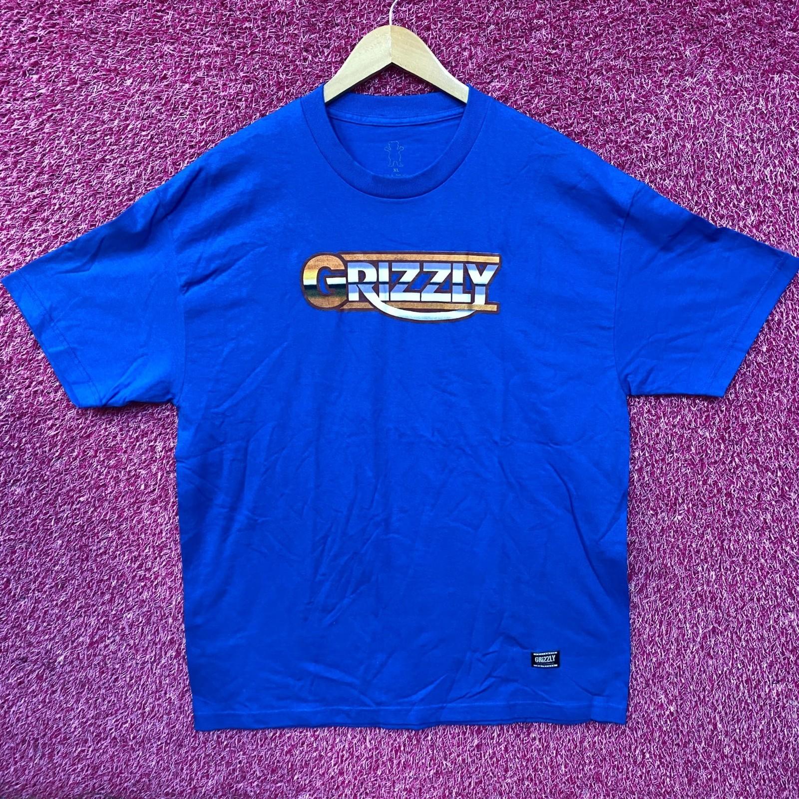 

Griptape Grizzly Logo Blue T-Shirt XL XXL