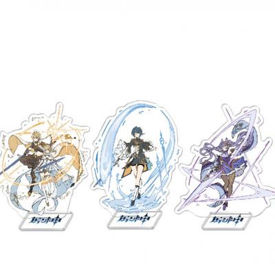 Anime Game Merchandise Sunny Day Barbara Genshin Impact Watercolor Acrylic Standee Decoration