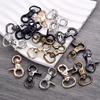 10PCS Small Clamp Buckle Zinc Alloy Material Electroplated Alloy Buckle DIY KeyChain Bag Part Accessories