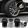 4Pcs Aluminum Alloy Car Tire Valve Cap Auto Wheel Accessories For MINI Cooper S Works JCW R55 R56 R50 R53 R60 R61 F54 F55 F56